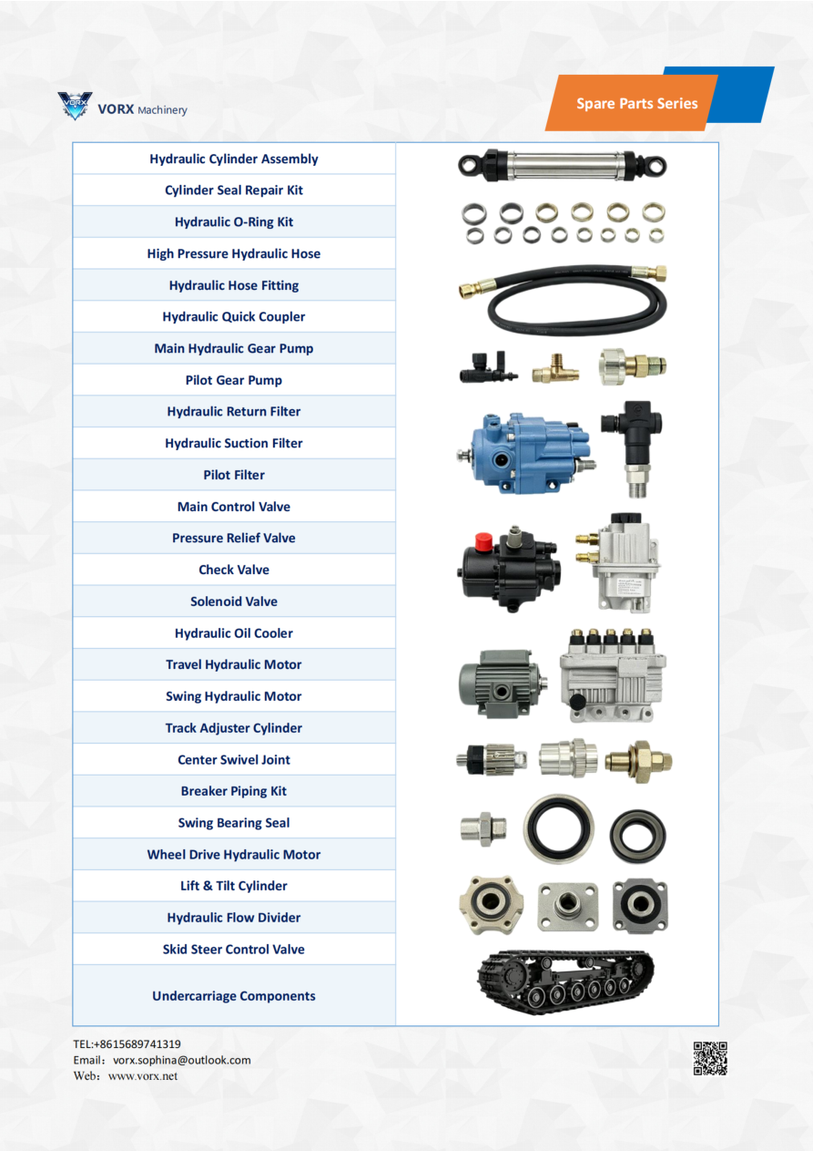 VORX Spare Parts Support
