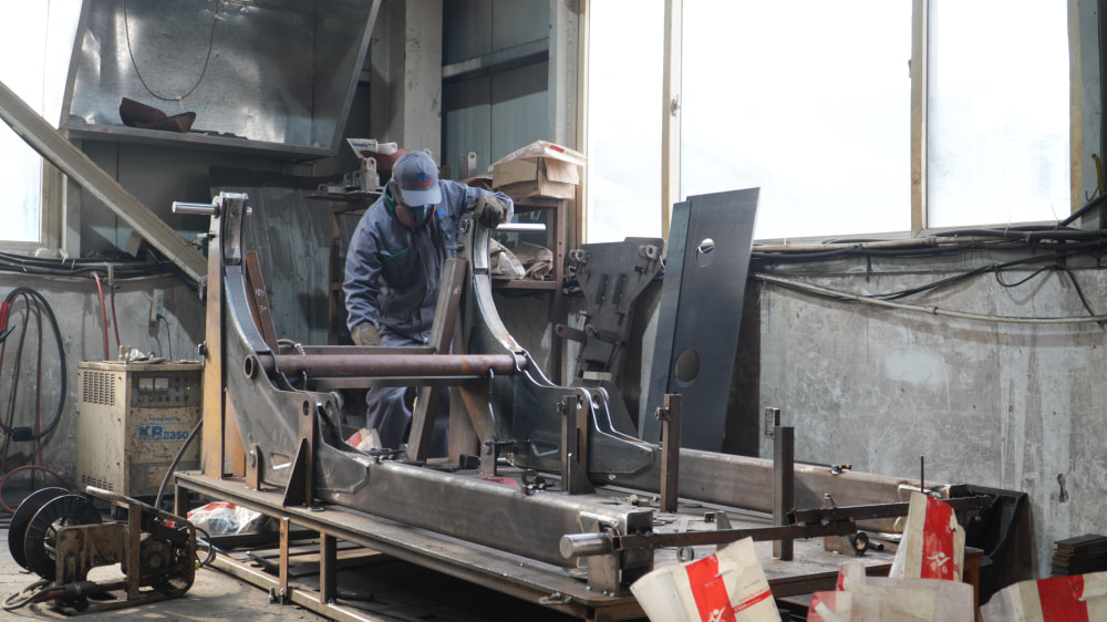 Export preparation yard