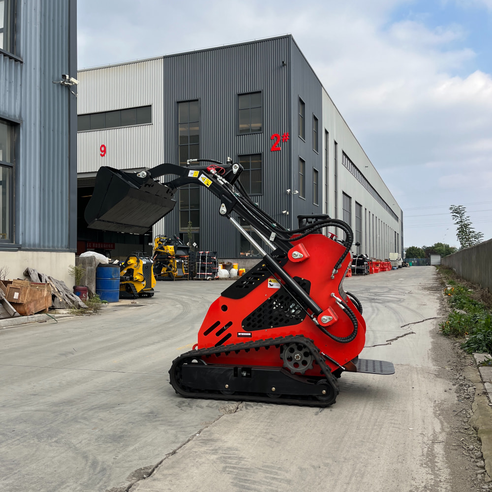 Mini excavator load test